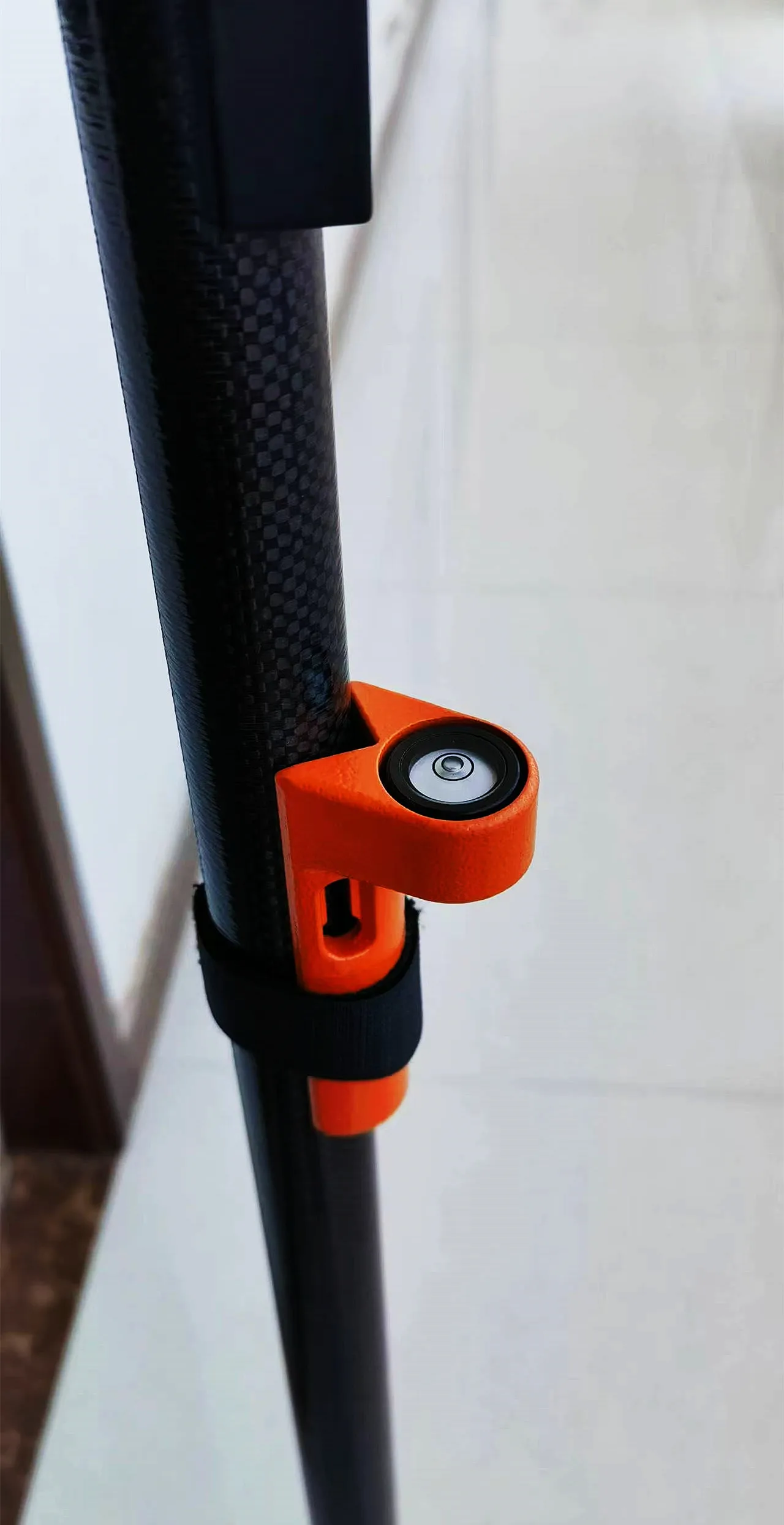 Centering Pole Carbon Fiber Pole leveler Bubble Assembly Aluminum Alloy Right-angle Level strap Portable Vertical Level bubble