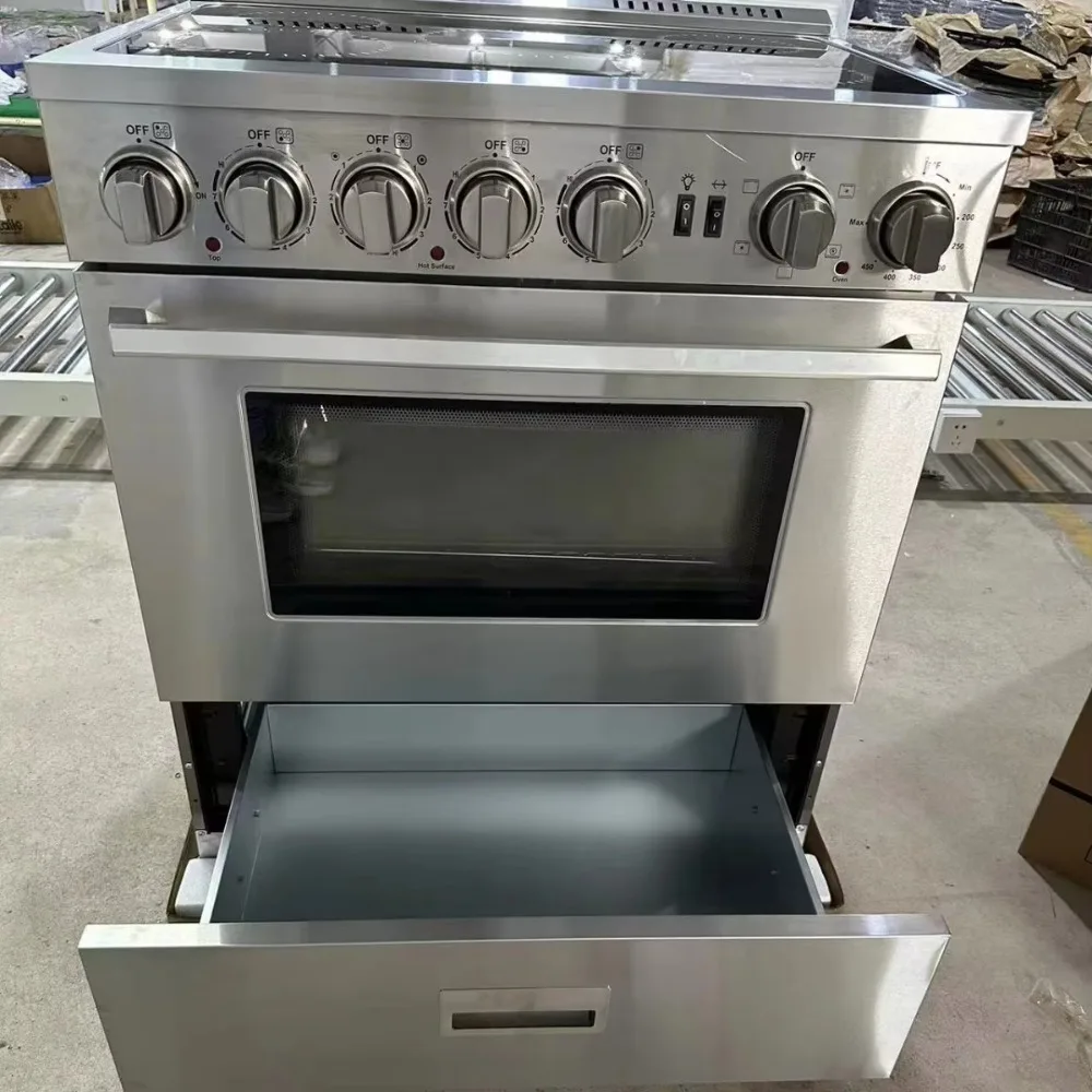 

760 mm length 5 hob 30 inch multifunctional electric ceramic integrated vertical plate induction cooker