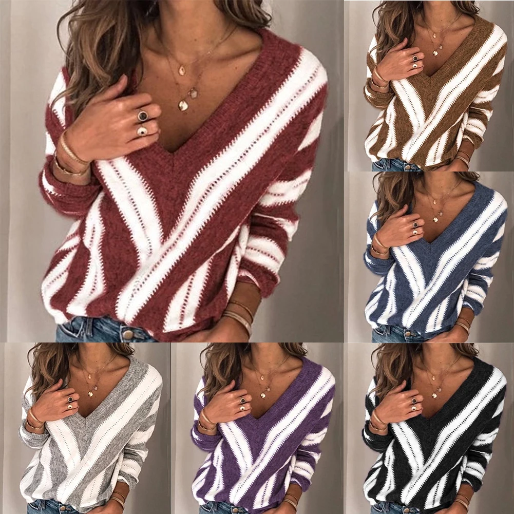 Maglione a Maniche Lunghe in Velluto, Pullover Lavorato a Maglia, Outfit Autunnale Comodo, Lunghezza Regolare, per Abbigliamento Casual