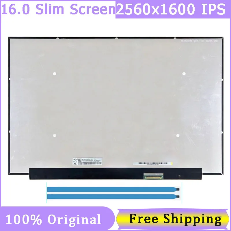 

16 Inch Slim 40 Pin Laptop Screen NE160QDM-N62 MNG007DA1-3 For Lenovo ideapad 5 Pro 16IAH7 Creator 5-16ACH6 ThinkBook 16 G4+ IAP