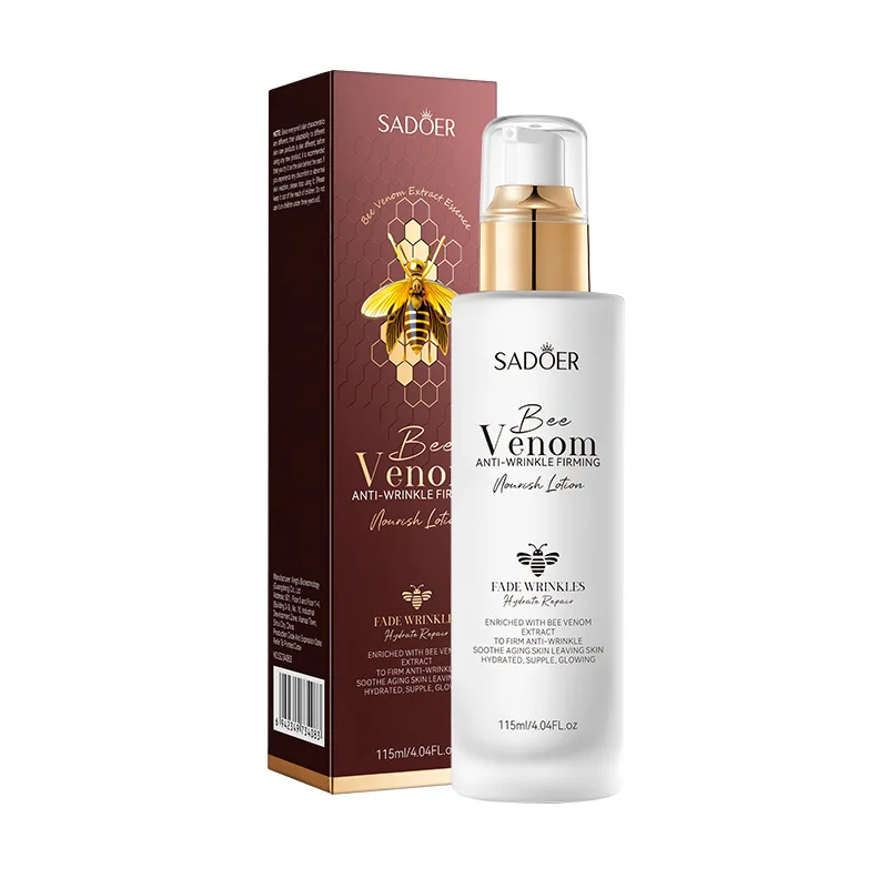 

Bee Venom Cream Hydrating Moisturizing Soothing Lotion Anti-wrinkle Firming Nourishing Brighten Face Care Lotion 115ml