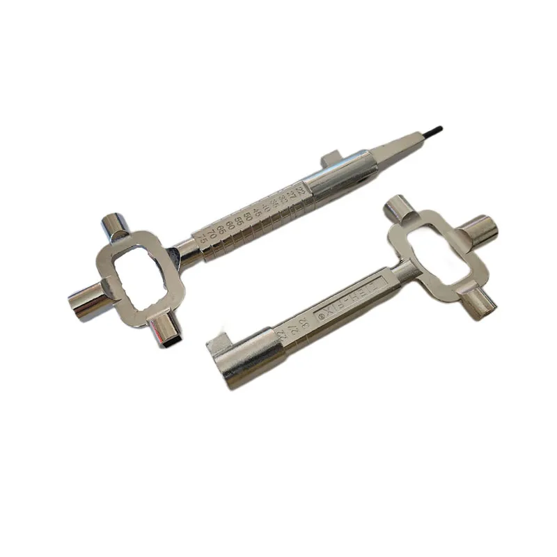 2PCS Key Puller Door Lock Cylinder Repair Measuring Long and Short Square Head Reverse Lock Body Emergency Tool Locksmith Tools