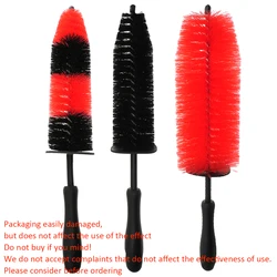 9.5 นิ้วแปรงล้างล้อรถแปรงยางยาวแปรงทําความสะอาดขนนุ่มสําหรับมอเตอร์เครื่องยนต์ Grille ล้อล้างแปรงทําความสะอาดเครื่องมือ