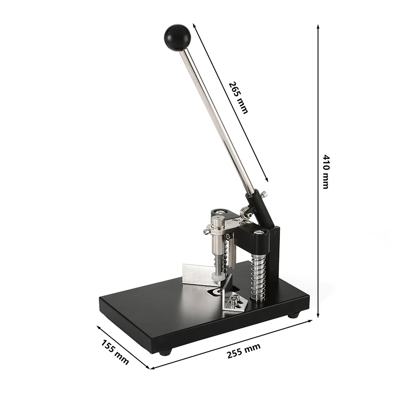 Metall Ecke Allrounder Maschine Heavy Duty 1.2 ”/30mm Dicke Manuelle Schneiden Filet Maschine Für Büro Business Fabrik hand Werkzeuge