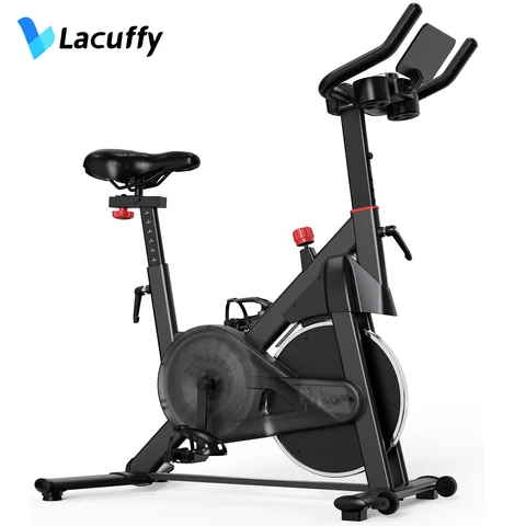 Superun Exercise Bike, 32-Level Magnetic Resistance Stationary Bikes for Home, Low Noise Workout Cycling Bike for Home