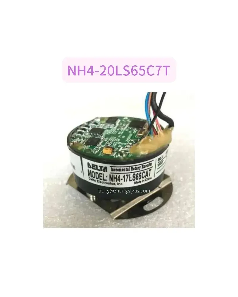 NH4-20LS65C7T second-hand servo motor encoder, in stock, tested ok， function normally