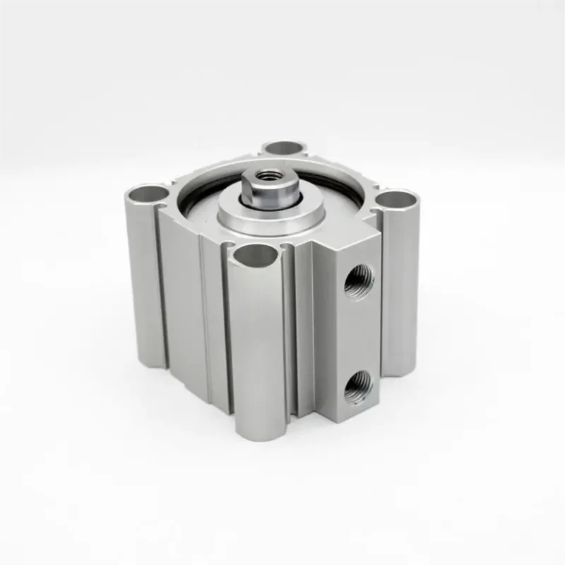 CQ2B12 CDQ2B12 Series Thin Compact Pneumatic Cylinder Small Short Stroke Double Acting Air Cylinder For Automated Assembly Line