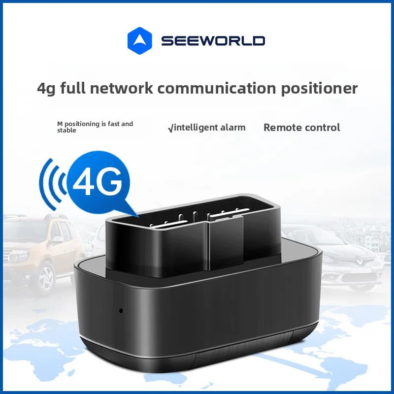 Wireless OBD car locator, no installation of GPS tracker 4G positioning car anti-theft and anti-lost tracker