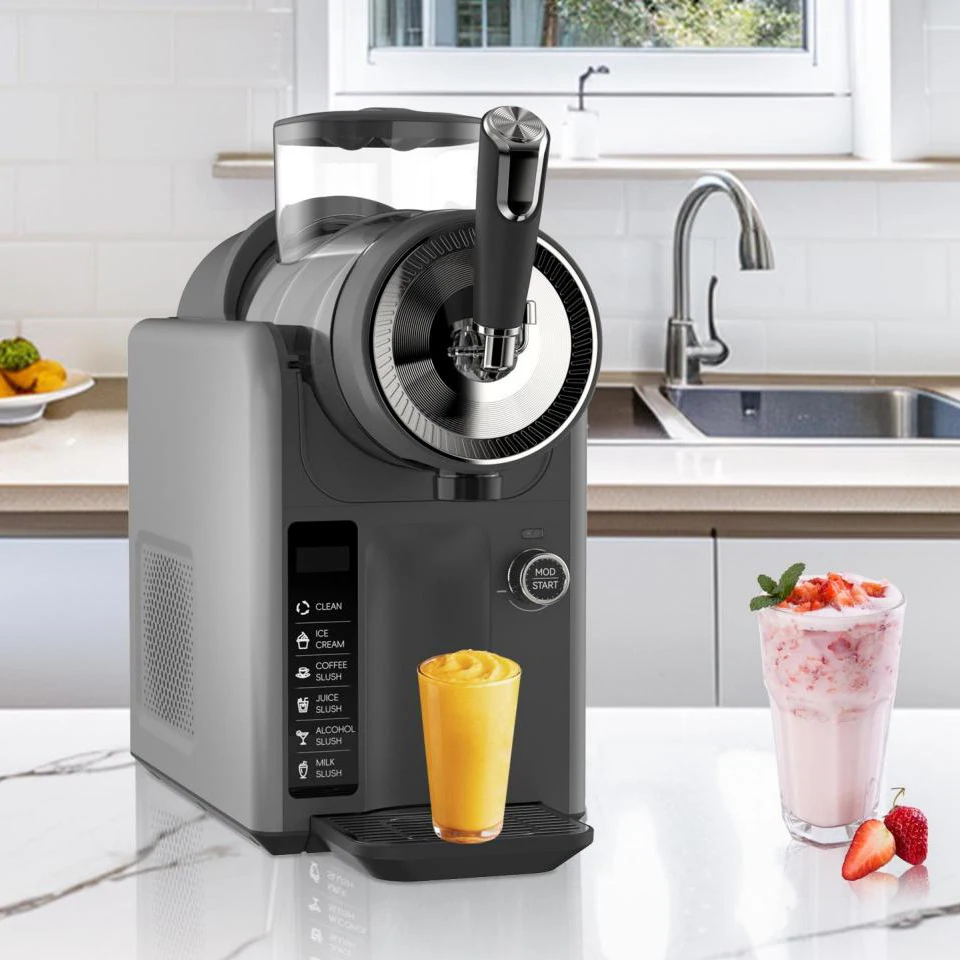 New Design Slushie Machine Frozen Drink Maker Slushy Machine Ice Cream Maker for Home and Camping