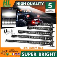 HAOLIDE Super Slim 32“ Led Light Bar 50inch Led Work Light Spot Flood Beam For Truck Car Tractor 4x4 SUV ATV Led Bar Off Road