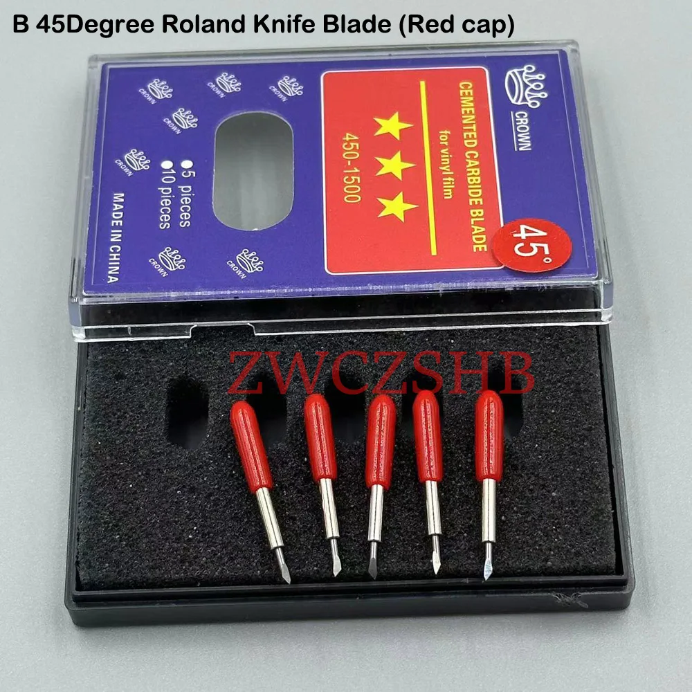 10PCS Roland Schneiden Plotter Messer Klinge 30/45/60 Grad Hartmetall Klinge Für Roland XC540 SP540 VP300 VP540 VS420 BN20 – Detail 12