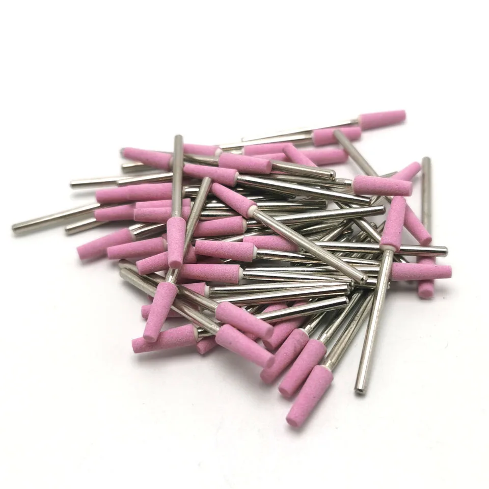 HYTOOS 50Pcs Corundum Nail Drill Bit 3/32\