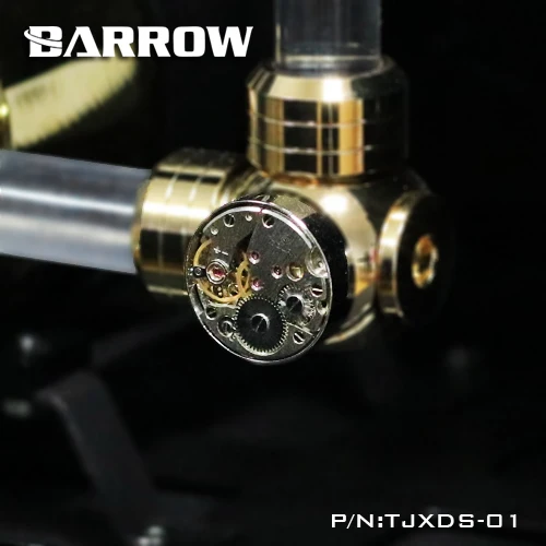 Barrow G1/4 "таймерная серия водяная заглушка, версия часов, запечатывающая заглушка, зеркальная арматура для водяного охлаждения, зеркальная конструкция