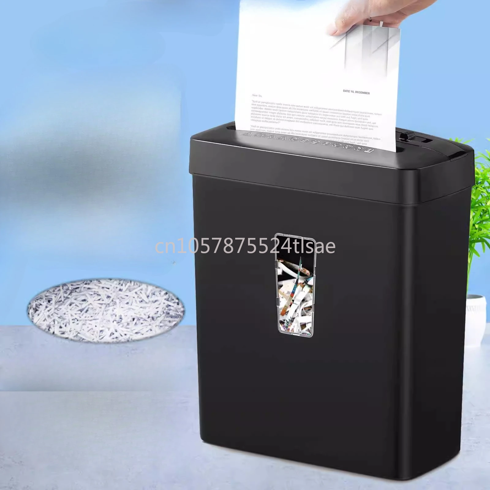 

Автоматический измельчитель бумаги на 5 листов, малошумный измельчитель карт с перекрестным вырезом и мусорным баком на 13 л для дисковых скоб