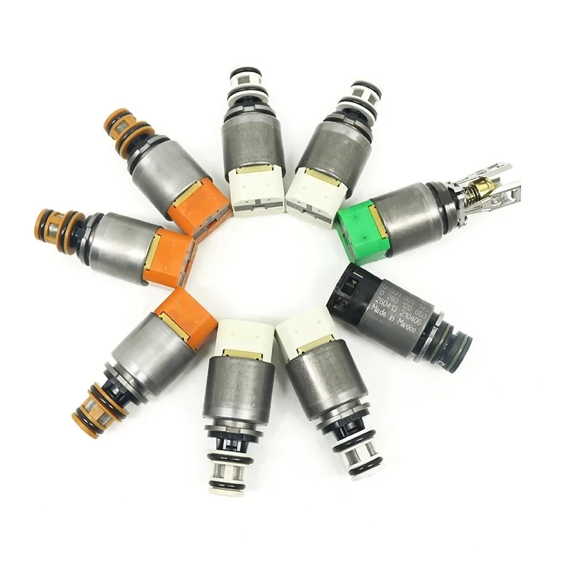 9PCS 8HP45 Transmission Solenoids Kit for BMW X3 X5 LAND ROVER Discovery JAGUAR XF XJ XK 2009-2011