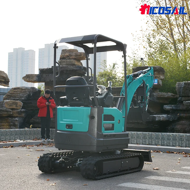 حفارة صغيرة حفار صغير حفارات حفار صغيرة 1.8 طن مزرعة حفارة صغيرة للبيع #3