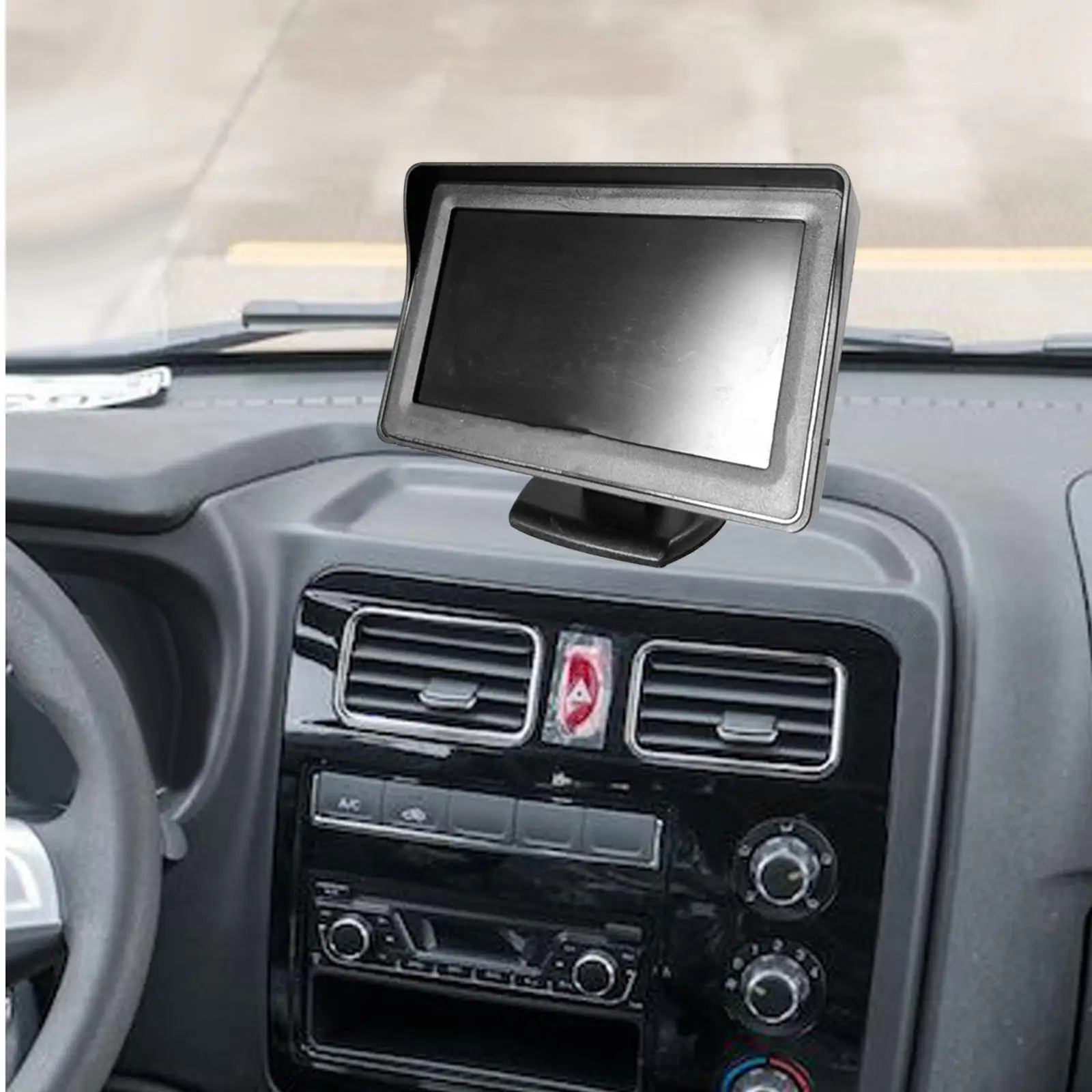 Pantalla de Monitor de montaje para coche, accesorio TFT LCD de 4,3 pulgadas, fácil instalación, para estacionamiento inverso, camión, Rvs, furgoneta