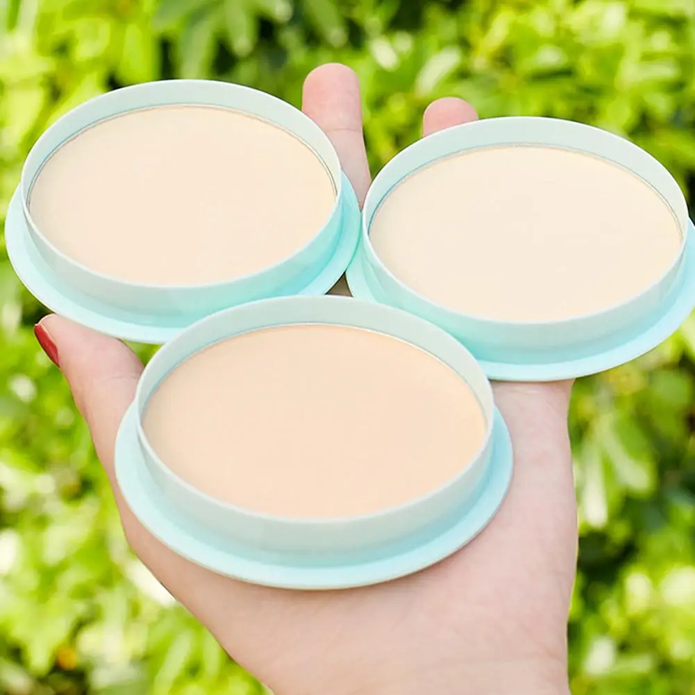 Natural Oil Control Makeup Powder Brightening Mist Lightweight Dispersal Cosmetics Powder Waterproof Modification Po J2d5