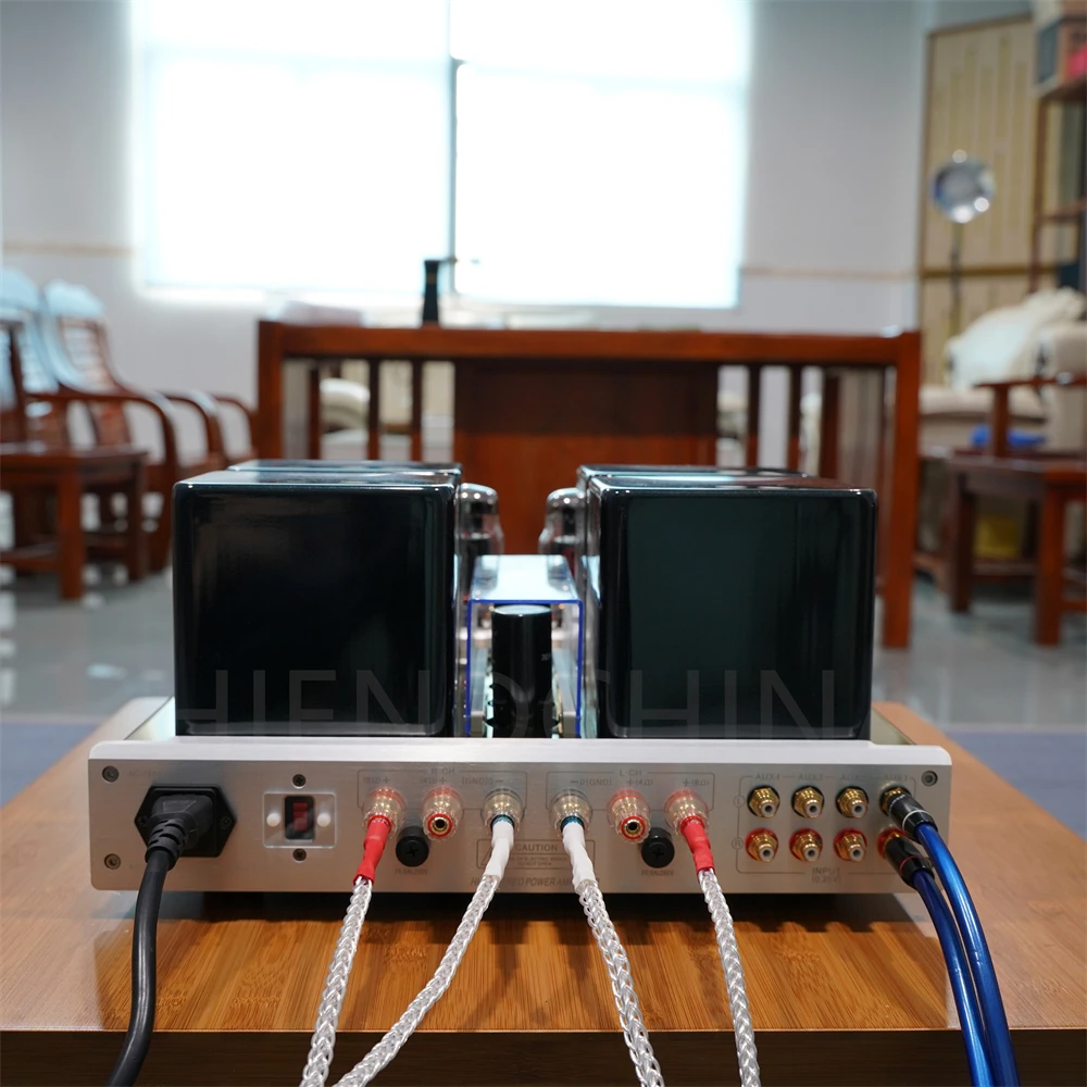 Yaqin MC-100B Vacuum Tube Amplifier Pure Power Triode/Ultra EL34*4 30W*2/60W*2 6N6 12AU7B