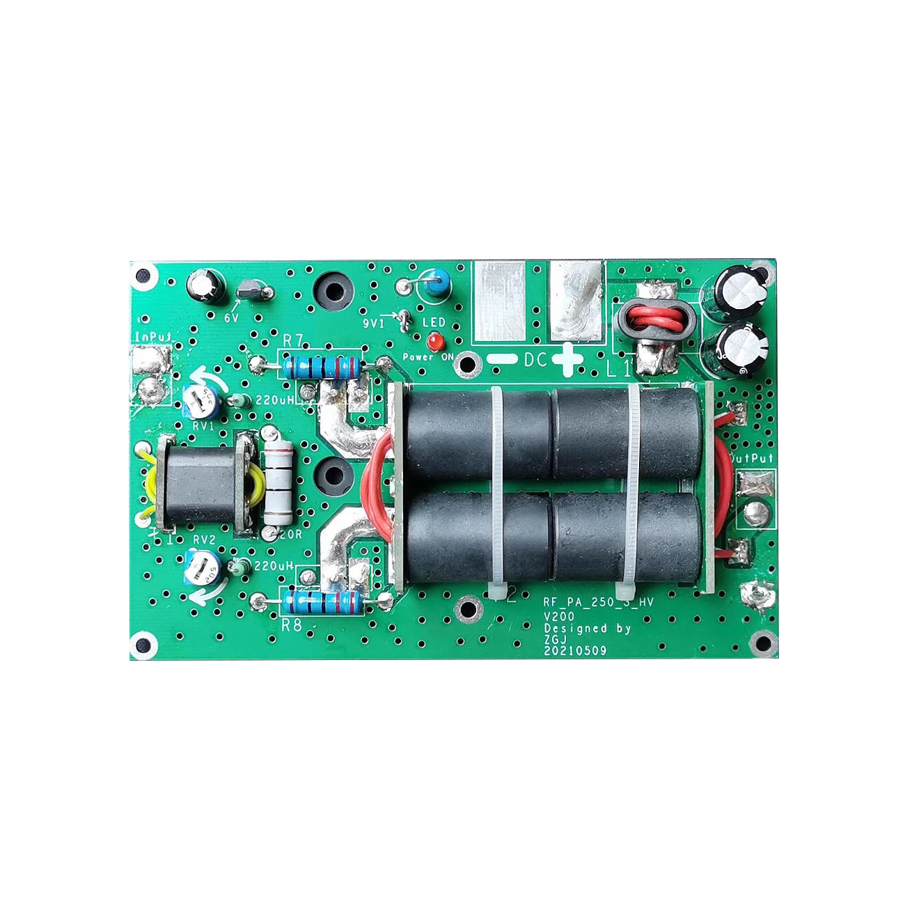 Imagem -02 - Onda Curta Placa Amplificador de Potência rf Estação de Rádio de Alta Frequência Transmissão sem Fio 180w hf Linear 315mhz