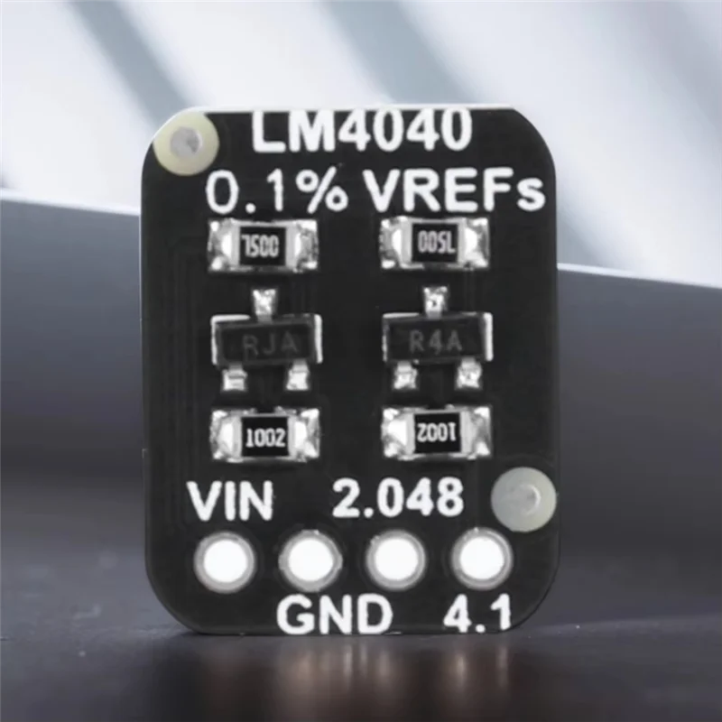 

ZIZI LM4040 Прецизионный модуль опорного напряжения 2,048 В 4,096 В Плата источника опорного напряжения 0,1% Точность для микроконтроллера C