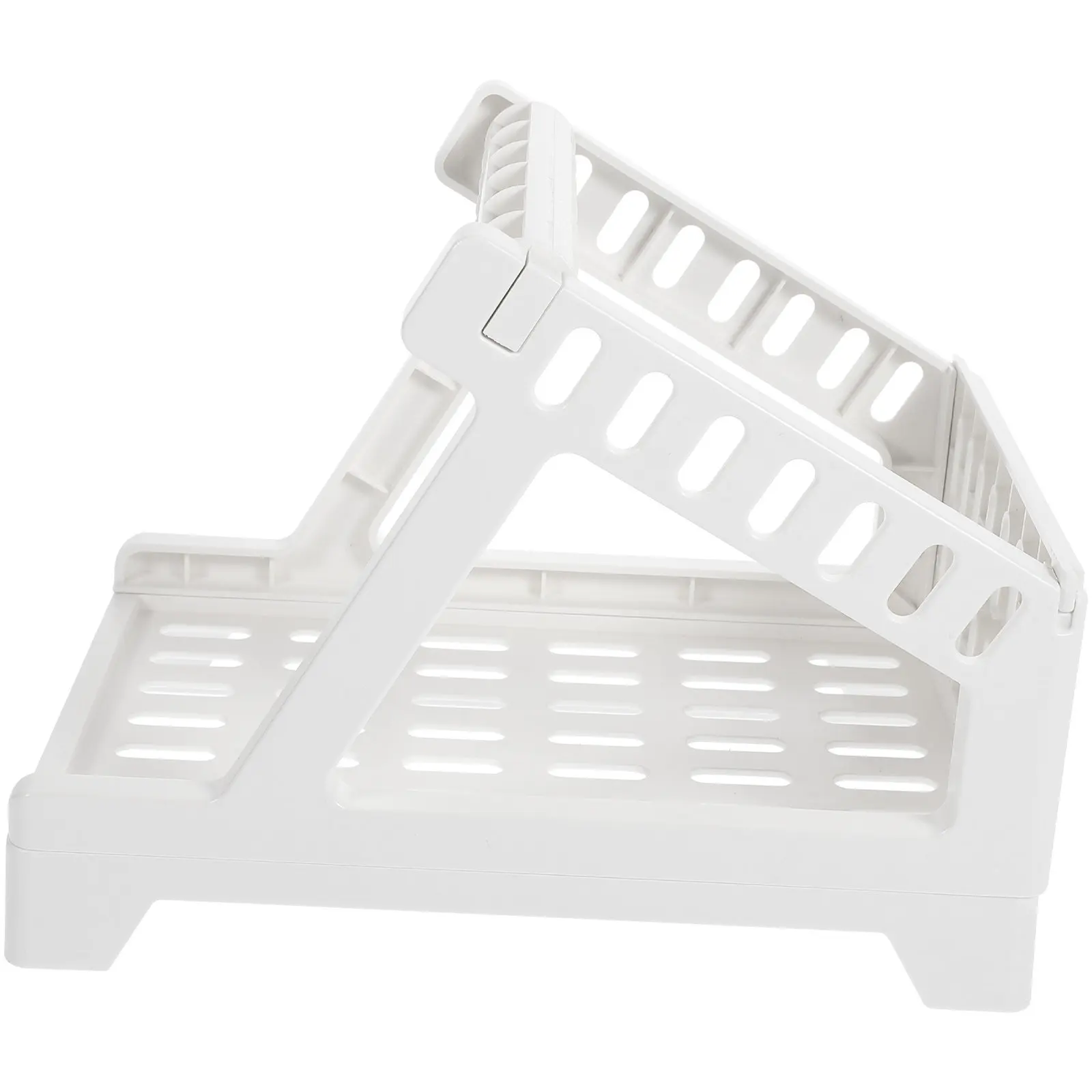 Professional Desktop Label Roll Holder ABS Material Heavy Duty Shipping Label Stand Prevents Jamming Easy Install No Tools
