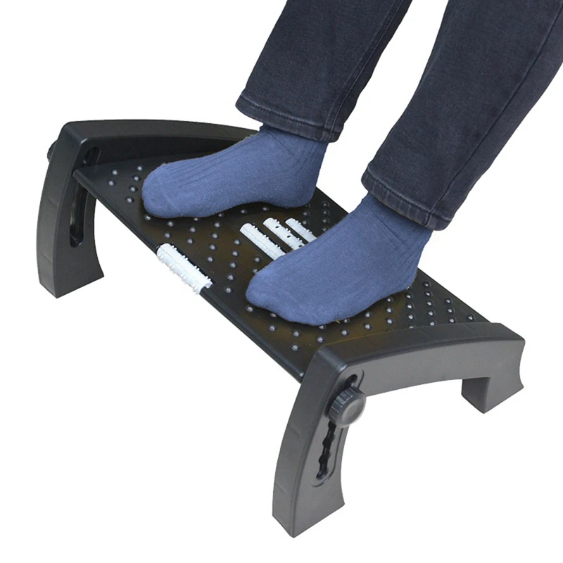 

Hot Selling-Under Desk Footstool, Step Stool, Height Adjustable For Home Office Car Footstool,Under Desk Footstool, Step Stool,