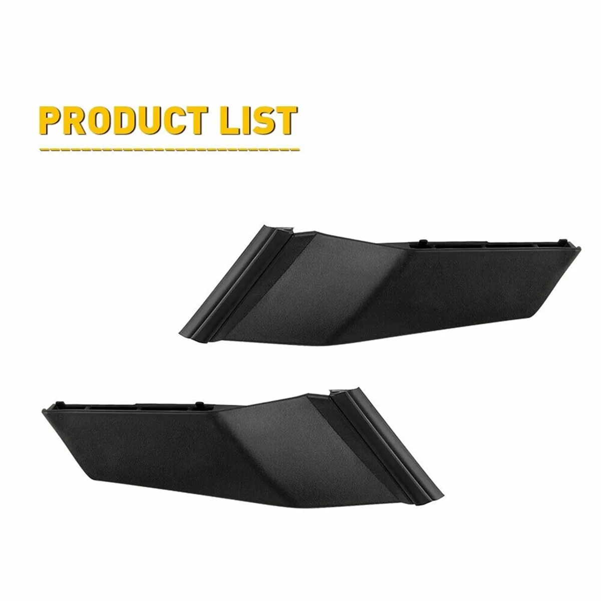 

1Pair Hood Side Ventila Plate Seal 55084-02250 55083-02010 for Toyota Corolla 2014-2019 Fender to Cowl Cover