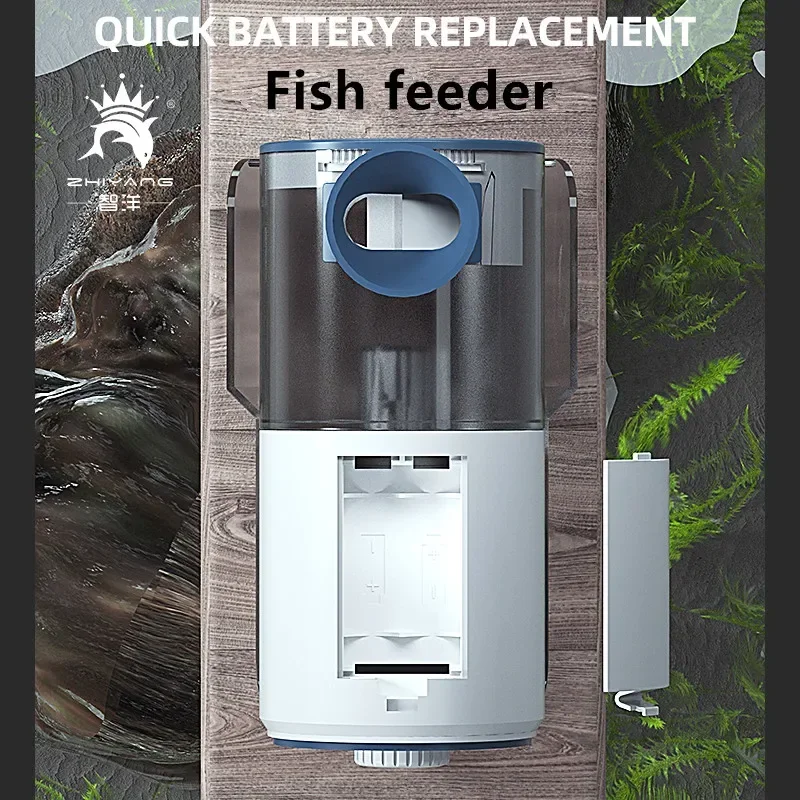 Automatic fish tank feeder intelligent timing automatic feeder aquarium goldfish feeder large capacity fish aquarium feeder