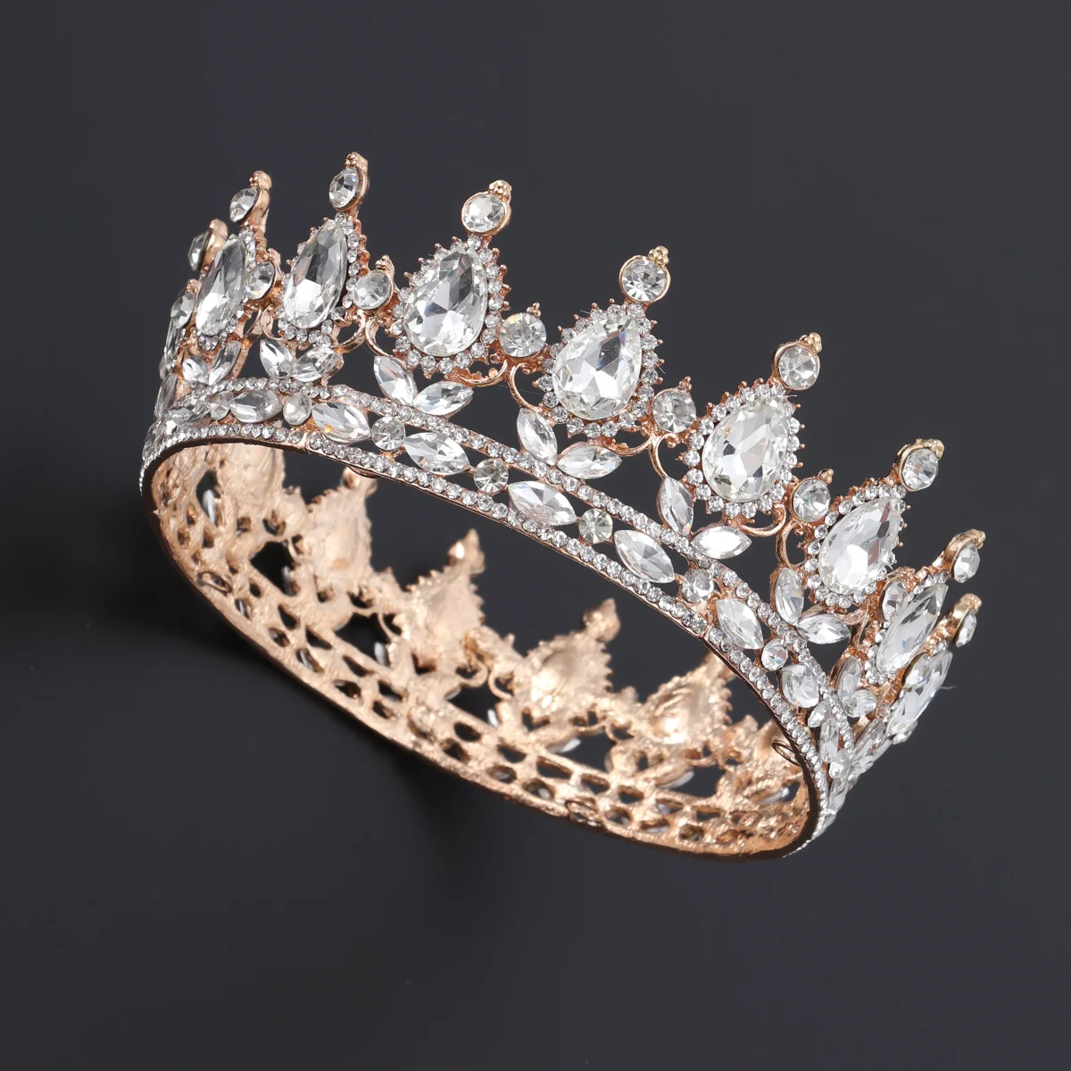 

Bridal Hair Accessories Tiara Crown Rhinestones Women for Wedding and Tiaras Child