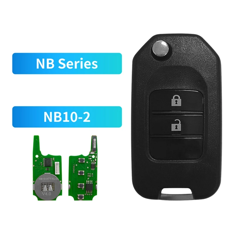 5Pcs KEYDIY NB10-2 KD Car Key Universal Key 2 Button For Honda For KD900/KD-X2 KD MINI/ KD-MAX Programmer