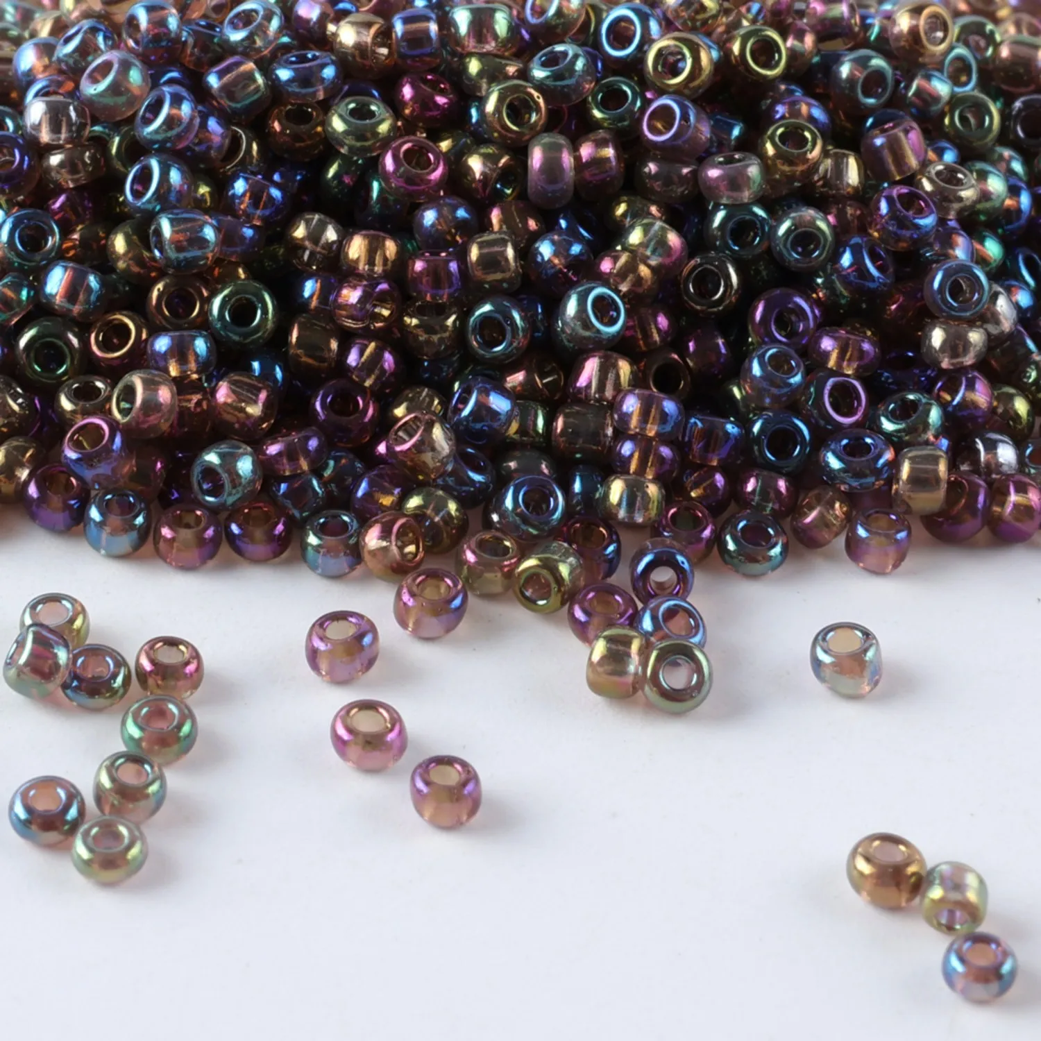 Domestic CJ 11/0 Transparente Farbige Hochwertige Rocailles-Perlen 10g/Röhrchen Geeignet für Alle Arten von DIY-Bastelarbeiten, etc. – Detail 27