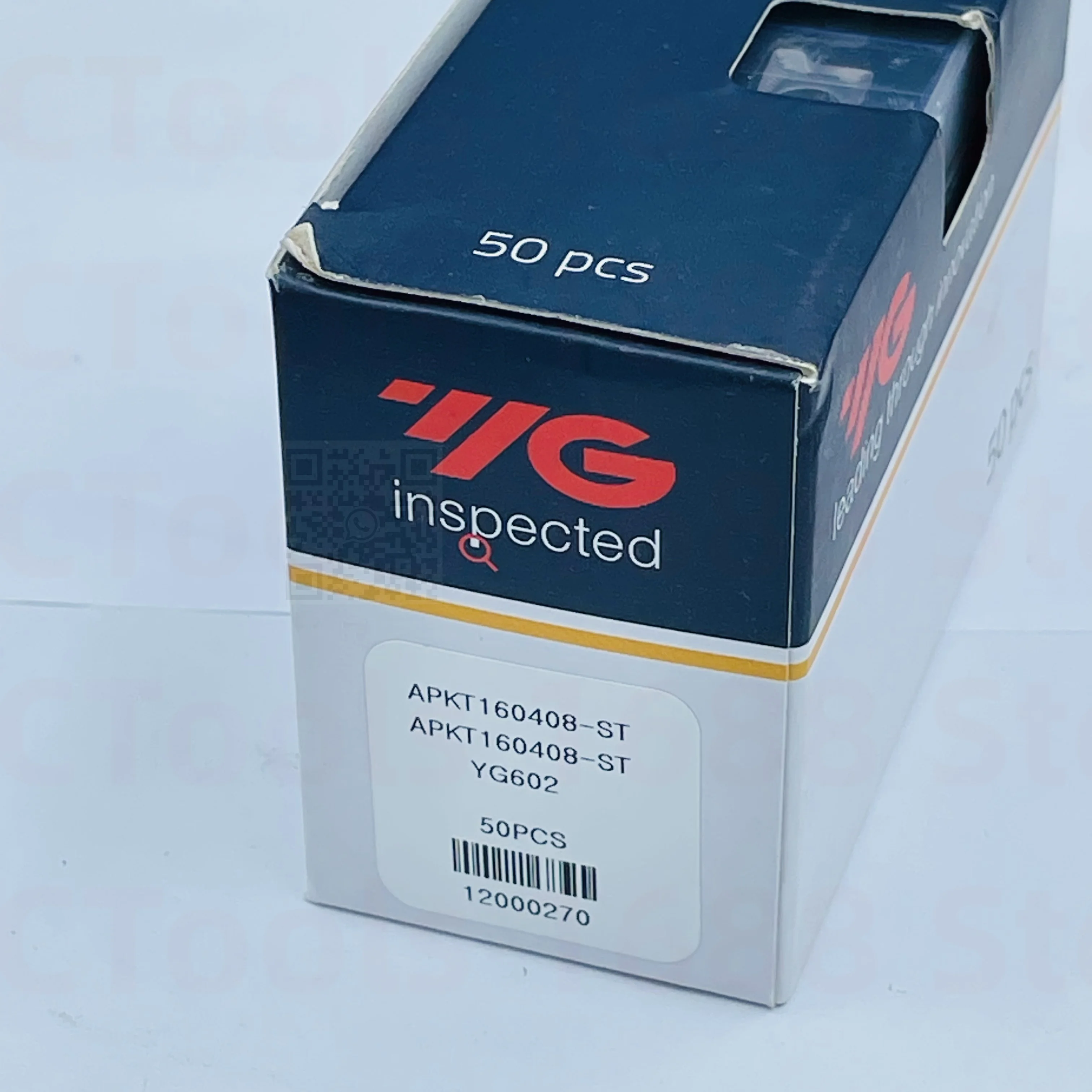 Imagem -04 - Carboneto Insere para Cnc Yg1 Apkt160408-st Apkt160408-al Apkt160408-tr Yg622