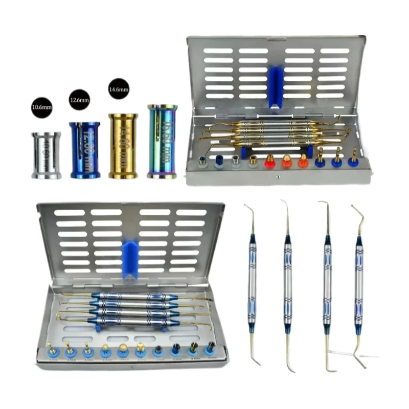 

1set Dental Maxillary Sinus Lifting Tool Set Implanted Drill Bit Stopper Periosteum Separator Dental Laboratory Surgical Tool