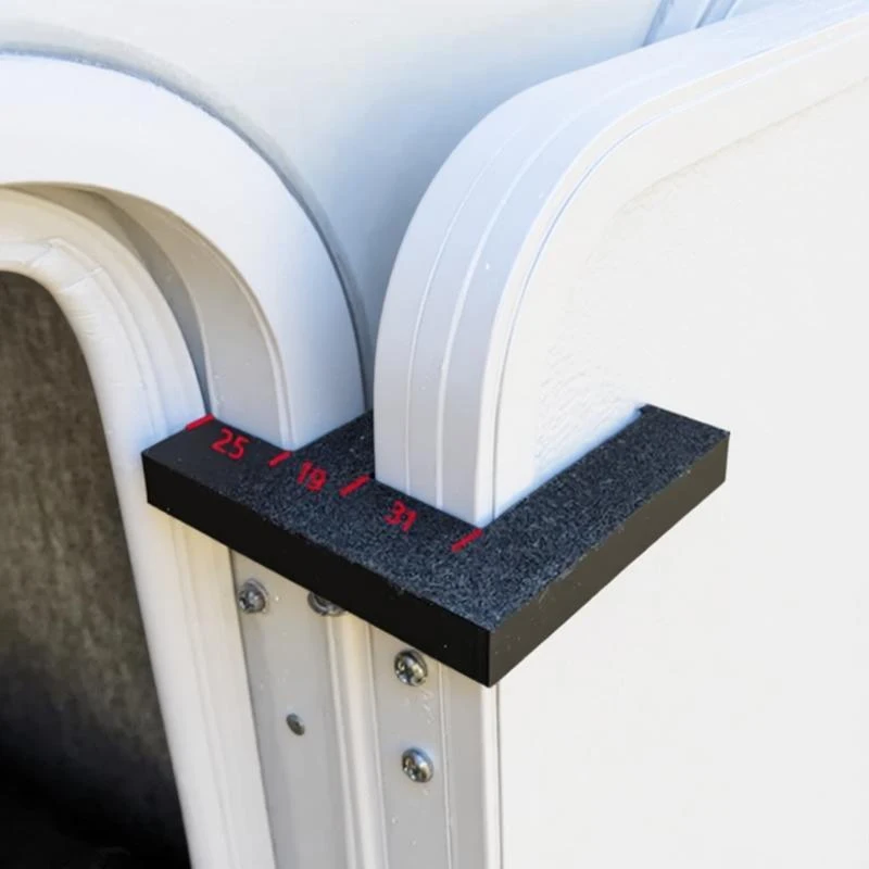 

1Pc Caravan Luggage Door Normally Open Retainer RV F-Stop To Hold Baggage Doors Open Motorhome Camping Accessories Door Stop