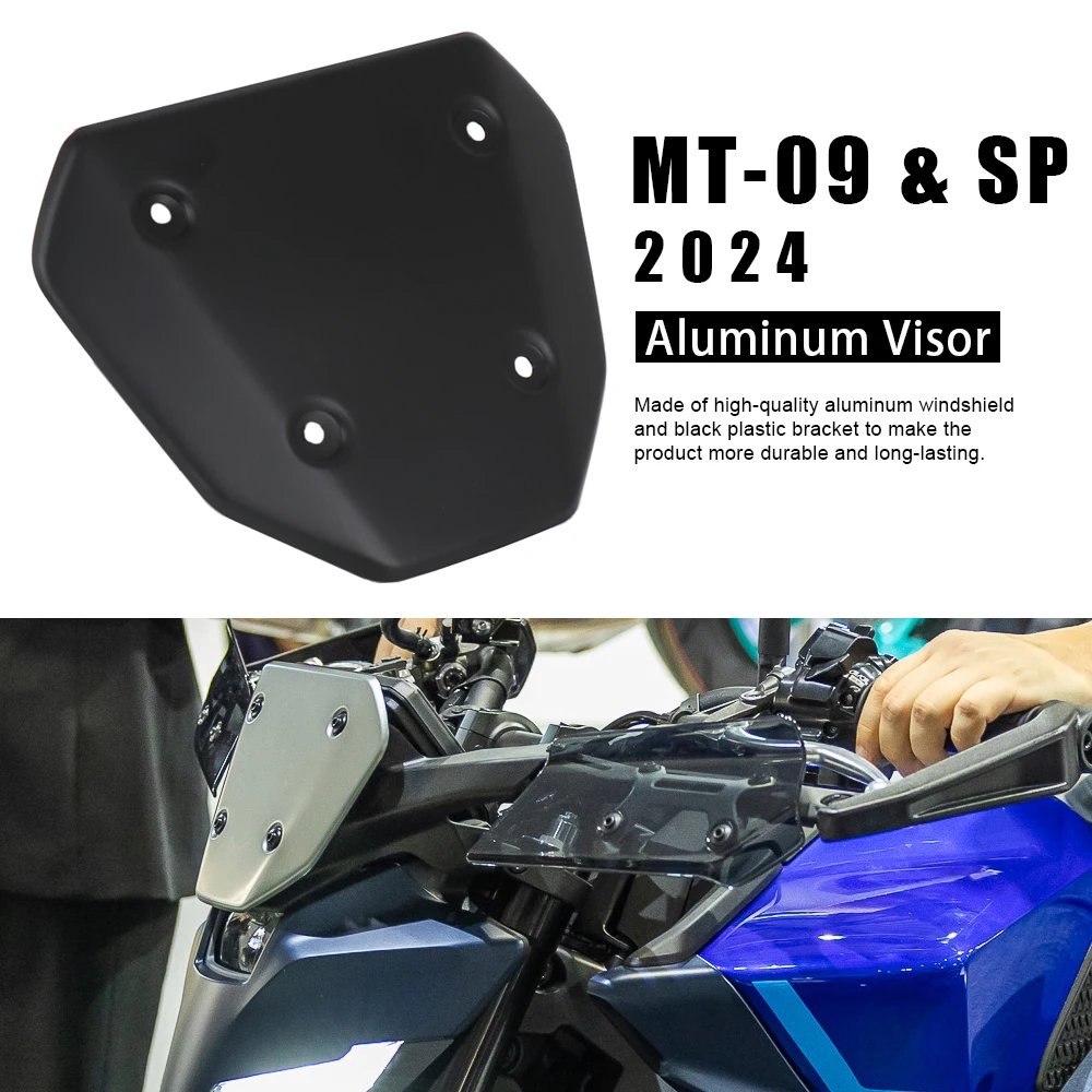 

Motorcycle Accessories New Windshield Wind Deflector Windscreen Fairing For YAMAHA MT09 MT-09 mt-09 MT 09 SP 2024