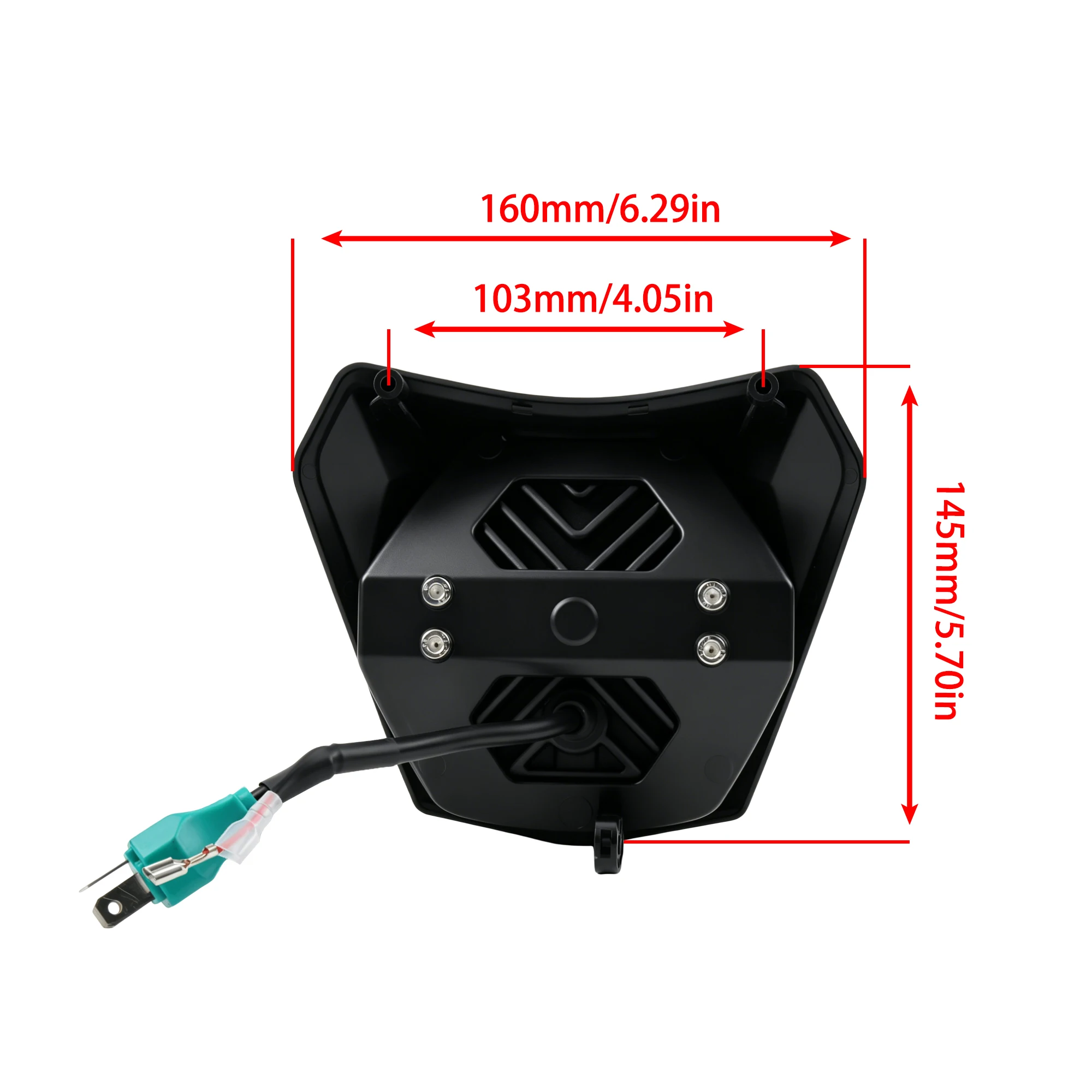 Motorcycle Emark LED Headlight For KTM 2017-2023 EXC 300 XCW SXF SMC R 690 EXC250 SX250 SXF250 EXC450 SX350 SXF450 Dirt Bike