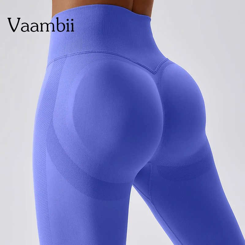 Women Running Leggings For Fitness Seamless Long Pants Nylon High Waist Yoga Pants Gym Leggings Hip Push Up Tights Gym Clothing