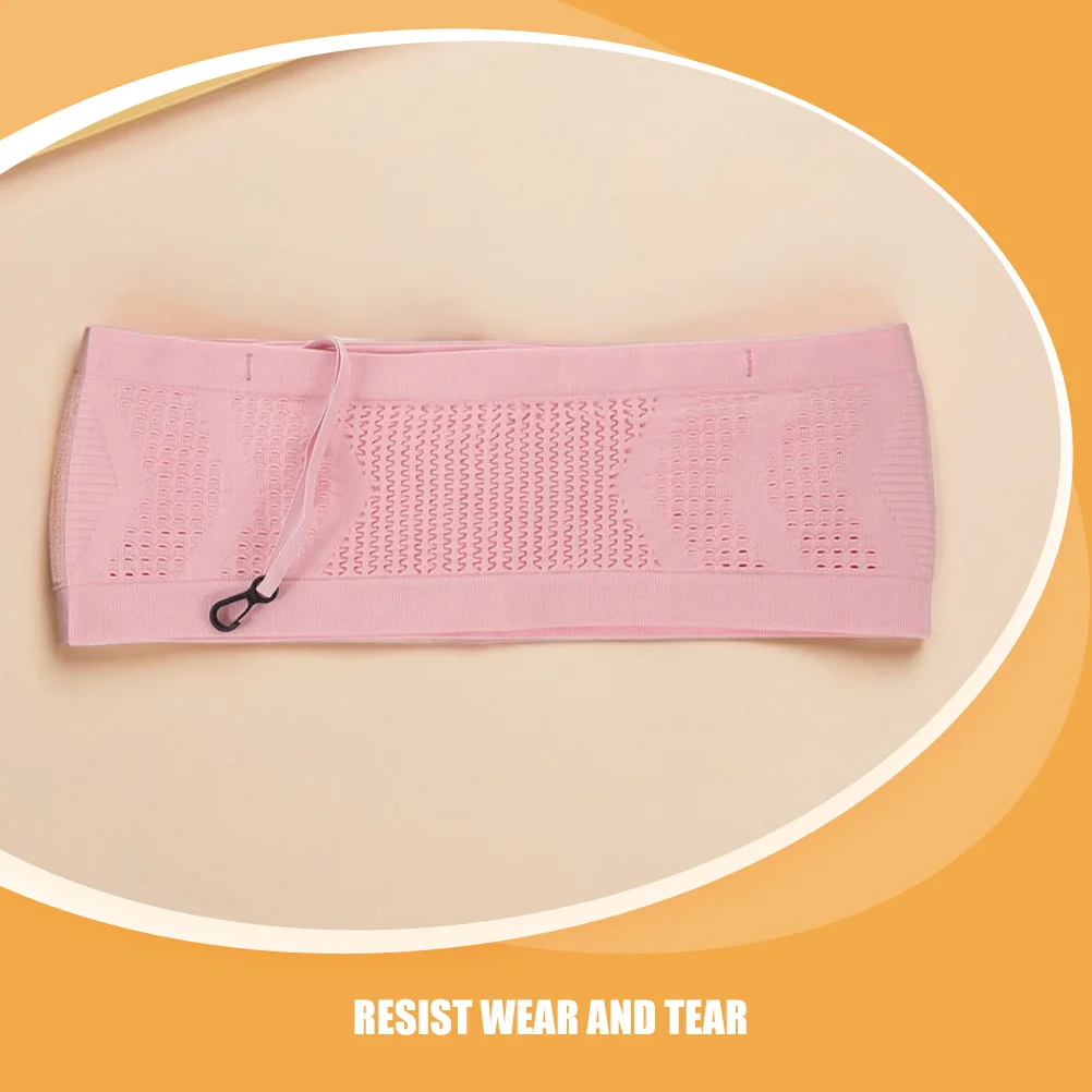 Breathable Workout Waist Band for Running Cycling Fitness - High Elasticity Exercise Fanny Pack with Portable Phone Storage Slim