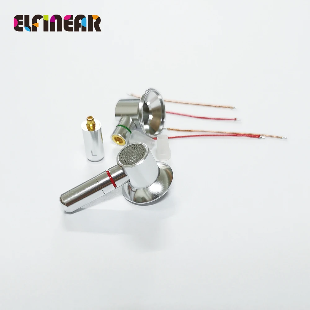 Elfinear Professional 14.8 mmcxヘッドフォンスピーカーシェル (ケース付き) (mmcxオスコネクタを含む)