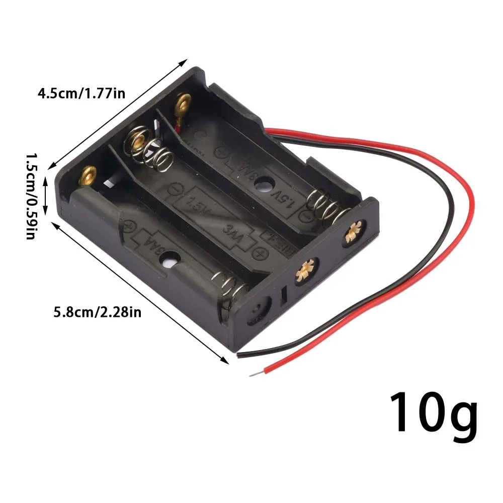 3 x AA-Batteriehalter mit Kabel – Detail 10