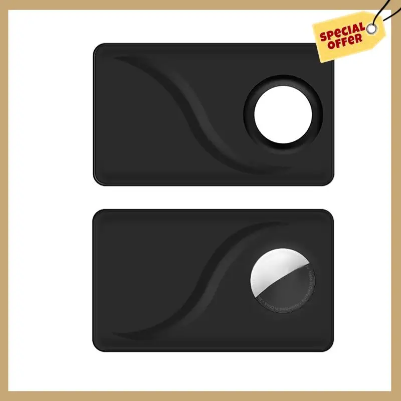 حافظة محدد موقع أداء مستقر لحماية بطاقة Airtag محفظة نمط البطاقة لحقيبة Airtag