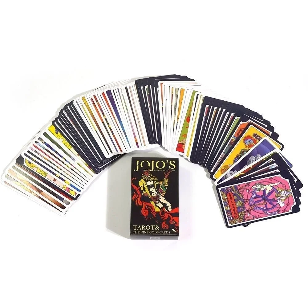 Mysterious Prophecy Divination Comics Anime JoJo Bizarre Adventure Tarot Card English Versions Family Party Board Game