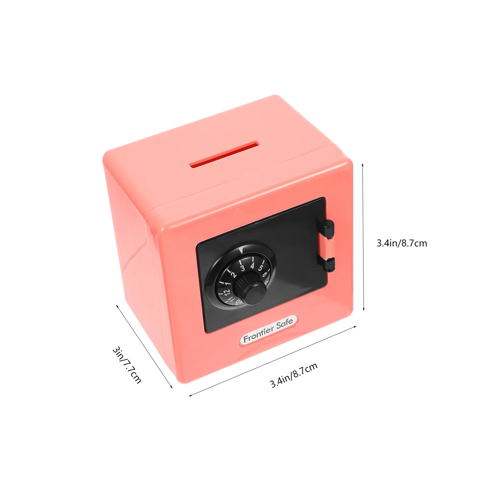 Mini Safe Multi-function Strongbox Password for Home Kids Automatic Piggy Bank Plastic Miniature Child Small Children