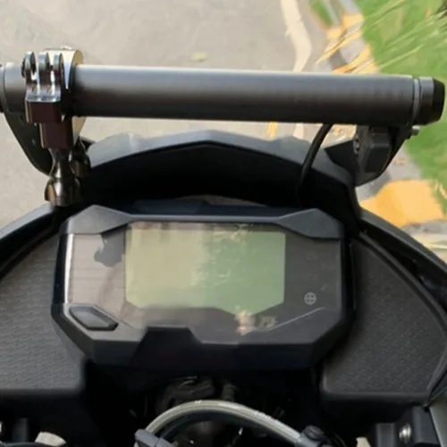 Imagen 2 del producto Para BMW G310GS G310R G 310 GS 2017-2023 accesorios de motocicleta soporte de navegación para teléfono GPS barra frontal soporte para teléfono soporte de montaje