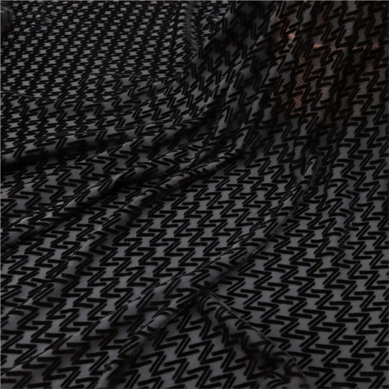 

Шелковая ткань с однотонными крапками и сжиженными узорами, тканый бархат для вечерних платьев, чонсам