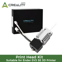 Creality Ender3 V3 SE Heating Block Kit Stainless Steel Throat High Temperature Original Print Head Kit_AL6063 3d Printer Parts