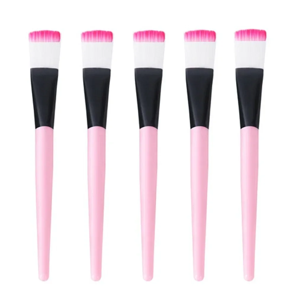 10pc/set Facial Mask Brush Makeup Brushes Eyes Face Skin Care Masks Applicator Cosmetics Mask Brush Tools Clear Handle