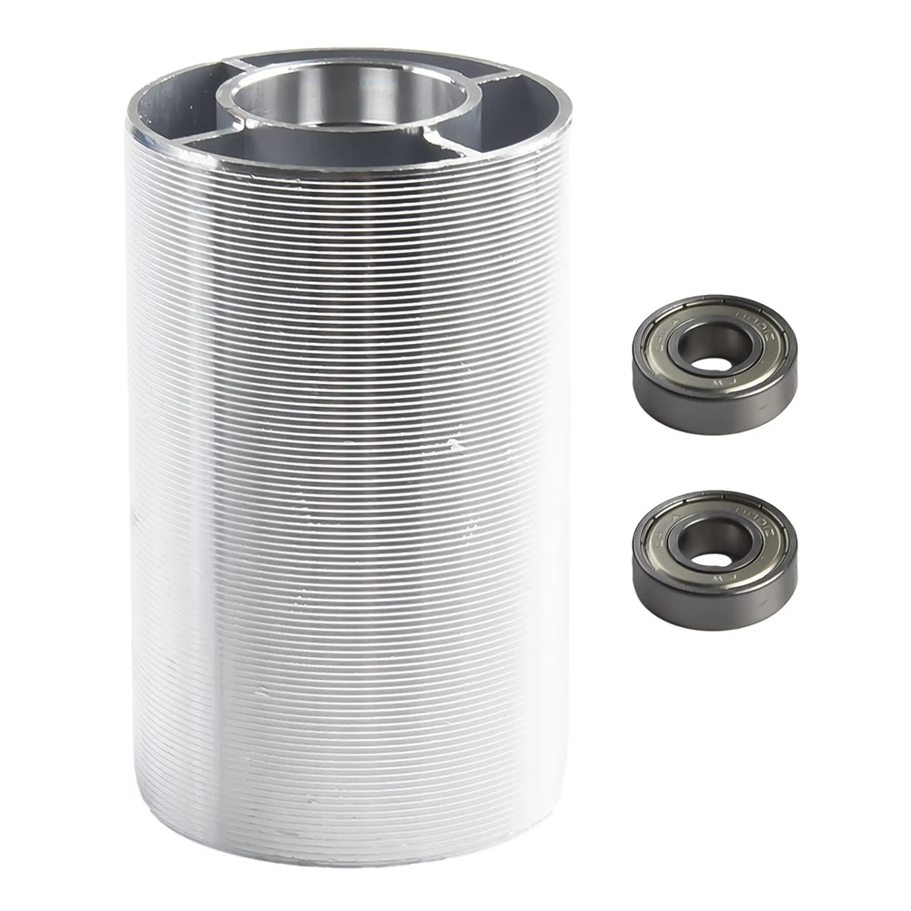 Replacement Roller Assembly for 9403 Belt Sander Comprising Rubber Driving Roller and Aluminum Support Roller for Long-Term Use