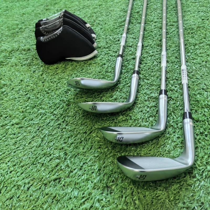

2025new Golf club SM10 Golf Wedges black or Silver or grey 48/50/52/54/56/58/60/62 Degree Club Silver Steel Shaft，Head Cover